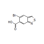 5-Bromobenzo[c]isothiazole-6-carboxylic Acid