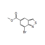 Methyl 7-Bromobenzo[c]isothiazole-5-carboxylate