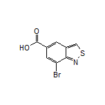 7-Bromobenzo[c]isothiazole-5-carboxylic Acid