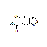 Methyl 5-Chlorobenzo[c]isothiazole-6-carboxylate