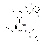 2,5-Dioxo-1-pyrrolidinyl 3-[(2,3-Di-Boc-guanidino)methyl]-5-iodobenzoate