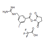 2,5-Dioxo-1-pyrrolidinyl 3-(Guanidinomethyl)-5-iodobenzoate Trifluoroacetate