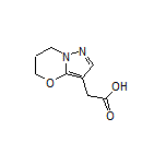 2-(6,7-Dihydro-5H-pyrazolo[5,1-b][1,3]oxazin-3-yl)acetic Acid