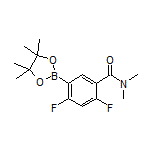 5-(Dimethylcarbamoyl)-2,4-difluorophenylboronic Acid Pinacol Ester