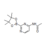 4-Acetamidopyrimidine-2-boronic Acid Pinacol Ester