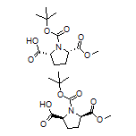 cis-1-Boc-5-(methoxycarbonyl)pyrrolidine-2-carboxylic Acid