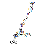 4-[(S)-2-[(S)-2-(Fmoc-amino)-3-methylbutanamido]-5-ureidopentanamido]benzyl [1-(4-Nitrophenoxy)-1-oxo-2,5,8,11-tetraoxatridecan-13-yl]carbamate