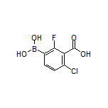 3-Carboxy-4-chloro-2-fluorophenylboronic Acid