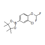 3-Chloro-4-(difluoromethoxy)phenylboronic Acid Pinacol Ester