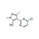 4-(4-Chloro-2-pyrimidinyl)-1,3-dimethyl-1H-pyrazol-5-ol