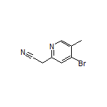 2-(4-Bromo-5-methyl-2-pyridyl)acetonitrile