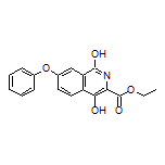 Ethyl 1,4-Dihydroxy-7-phenoxyisoquinoline-3-carboxylate