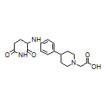 2-[4-[4-[(2,6-Dioxo-3-piperidyl)amino]phenyl]-1-piperidyl]acetic Acid