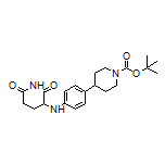 3-[[4-(1-Boc-4-piperidyl)phenyl]amino]piperidine-2,6-dione