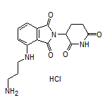 4-[(3-Aminopropyl)amino]-2-(2,6-dioxopiperidin-3-yl)isoindoline-1,3-dione Hydrochloride