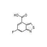 6-Fluorobenzo[c]isothiazole-4-carboxylic Acid