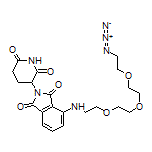 4-[[2-[2-[2-(2-Azidoethoxy)ethoxy]ethoxy]ethyl]amino]-2-(2,6-dioxopiperidin-3-yl)isoindoline-1,3-dione