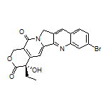 (S)-8-Bromo-4-ethyl-4-hydroxy-1H-pyrano[3’,4’:6,7]indolizino[1,2-b]quinoline-3,14(4H,12H)-dione