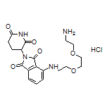 4-[[2-[2-(2-Aminoethoxy)ethoxy]ethyl]amino]-2-(2,6-dioxopiperidin-3-yl)isoindoline-1,3-dione Hydrochloride