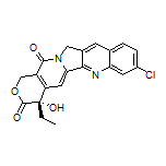 (S)-8-Chloro-4-ethyl-4-hydroxy-1H-pyrano[3’,4’:6,7]indolizino[1,2-b]quinoline-3,14(4H,12H)-dione