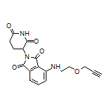 2-(2,6-Dioxopiperidin-3-yl)-4-[(2-(prop-2-yn-1-yloxy)ethyl)amino]isoindoline-1,3-dione
