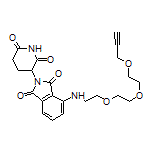 2-(2,6-Dioxopiperidin-3-yl)-4-[[2-[2-[2-(prop-2-yn-1-yloxy)ethoxy]ethoxy]ethyl]amino]isoindoline-1,3-dione