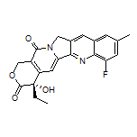 (S)-4-Ethyl-7-fluoro-4-hydroxy-9-methyl-1H-pyrano[3’,4’:6,7]indolizino[1,2-b]quinoline-3,14(4H,12H)-dione