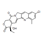 (S)-9-Chloro-4-ethyl-4-hydroxy-7-methyl-1H-pyrano[3’,4’:6,7]indolizino[1,2-b]quinoline-3,14(4H,12H)-dione