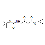 tert-Butyl (S)-4-(Boc-amino)-3-oxopentanoate