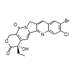 (S)-9-Bromo-8-chloro-4-ethyl-4-hydroxy-1H-pyrano[3’,4’:6,7]indolizino[1,2-b]quinoline-3,14(4H,12H)-dione