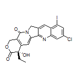 (S)-8-Chloro-4-ethyl-4-hydroxy-10-iodo-1H-pyrano[3’,4’:6,7]indolizino[1,2-b]quinoline-3,14(4H,12H)-dione