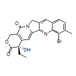 (S)-7-Bromo-4-ethyl-4-hydroxy-8-methyl-1H-pyrano[3’,4’:6,7]indolizino[1,2-b]quinoline-3,14(4H,12H)-dione