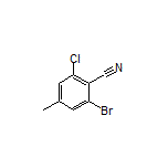 2-Bromo-6-chloro-4-methylbenzonitrile