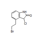 4-(2-Bromoethyl)-3-chloro-2-indolinone