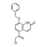 8-(Benzyloxy)-5-(2-chloroacetyl)quinolin-2(1H)-one