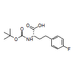 (S)-2-(Boc-amino)-4-(4-fluorophenyl)butanoic Acid