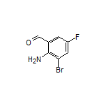 2-Amino-3-bromo-5-fluorobenzaldehyde