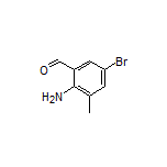 2-Amino-5-bromo-3-methylbenzaldehyde