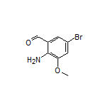 2-Amino-5-bromo-3-methoxybenzaldehyde