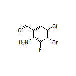 2-Amino-4-bromo-5-chloro-3-fluorobenzaldehyde