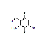 2-Amino-4-bromo-3,6-difluorobenzaldehyde