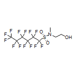 1,1,2,2,3,3,4,4,5,5,6,6,6-Tridecafluoro-N-(2-hydroxyethyl)-N-methylhexane-1-sulfonamide