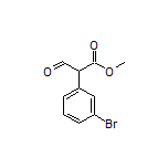 Methyl 2-(3-Bromophenyl)-3-oxopropanoate