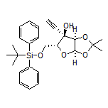 (3aR,5R,6R,6aR)-5-[[(tert-Butyldiphenylsilyl)oxy]methyl]-6-ethynyl-2,2-dimethyltetrahydrofuro[2,3-d][1,3]dioxol-6-ol