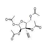 5-(Acetoxymethyl)-4-ethynyltetrahydrofuran-2,3,4-triyl (3R,4R,5R)-Triacetate