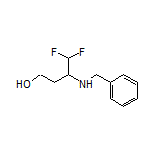 3-(Benzylamino)-4,4-difluoro-1-butanol