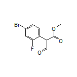 Methyl 2-(4-Bromo-2-fluorophenyl)-3-oxopropanoate