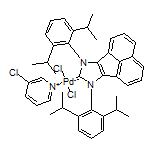 (SP-4-1)-[7,9-Bis[2,6-bis(1-methylethyl)phenyl]-7,9-dihydro-8H-acenaphth[1,2-d]imidazol-8-ylidene]dichloro(3-chloropyridine-κN)palladium