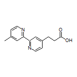 3-(4’-Methyl-[2,2’-bipyridin]-4-yl)propanoic Acid