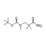 3-[Boc-(methyl)amino]-2,2-dimethylpropanamide